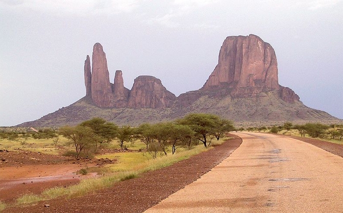 The landscape of northern Mali.