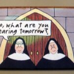 A magnet in the Little Sisters' convent.